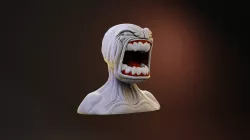 "LETS GOOO" meme BUST SCULPTURE