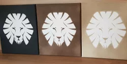 Lion Stencil - Wall Art
