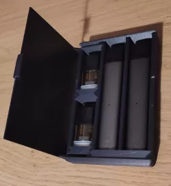 Logic compact box - double e-cigarette holder