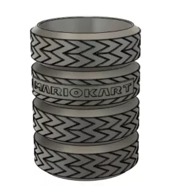 Mario Kart Tire Cup Holder