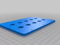MIDI Thru Box 1-in 9-out/thru