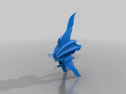 Minbari Sharlin Warcruiser (2 versions)