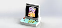 mini bartop sega blast city vertical
