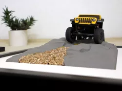 Mini Crawler Rock Faces Diorama
