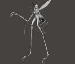 one punch mosquito girl 3d models 【 STLFinder