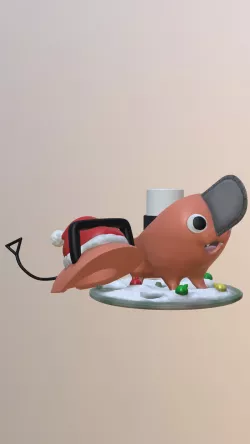 Mug Holder Christmas Pochita