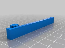 My Customized OpenScad Rack & Pinion generator