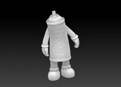 old krylon spray can character