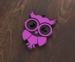 Owl Keychain / Lechuza Keychain