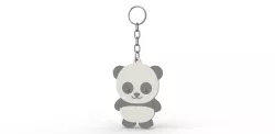 Panda Keychain