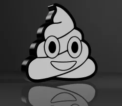 Pile Of Poop Lamp