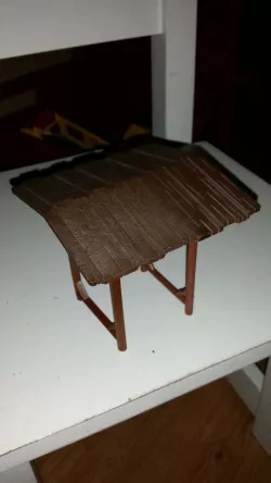 Playmobil 1976 Western fort tower roof support