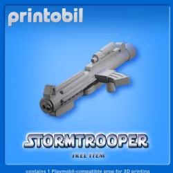 PLAYMOBIL STAR WARS BLASTER RIFLE - PLAYMOBIL COMPATIBLE PARTS FOR CUSTOMIZERS