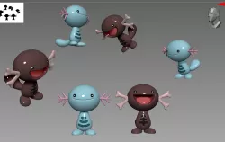 Pokemon - Wooper and Paldean ver