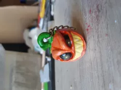 Pumpkin key ring