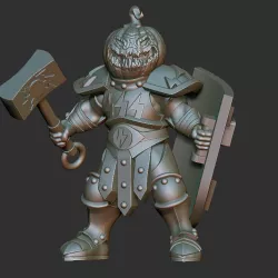 pumpkin knight