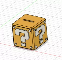 Question Mario coin box
