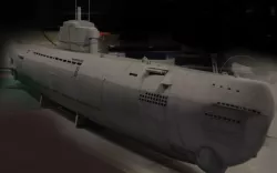 RC U-boot kit type: XXI 1/72 1064mm long,scale 1/72