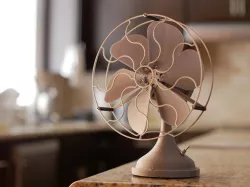 Retro Oscillating Fan - Redux