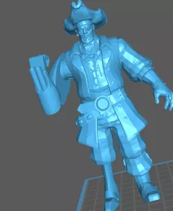 Robotic Pirate Long John Silver