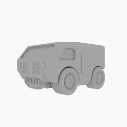 sci-fi truck