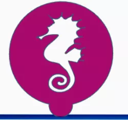 Seahorse Coffee Stencil