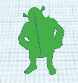 Shrek pasta squeezer