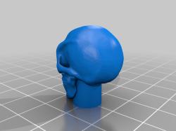 skull door knob 3d models 【 STLFinder