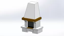 Small Classic Fireplace