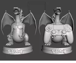 SOPORTE JOYSTICK MOVIL CHARIZARD POKEMON