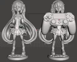 SOPORTE JOYSTICK MOVIL HASUME MIKU VOCALOID ANIME