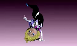 Spider Gwen - chibi style