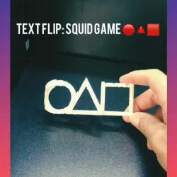 SQUID GAME TEXT FLIP