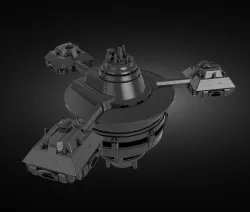 Star Wars Valor Republic space station
