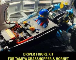 Tamiya Grasshopper upgrades : Driver figure set