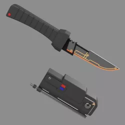 The Bad Batch - Hunter's Vibroblade - 3D Print STL File