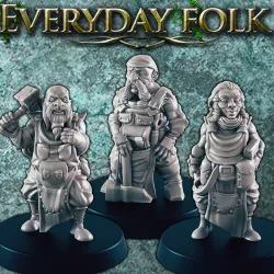 The Iron Twins, Dwarven Smiths - SUPPORT FREE - EVERYDAY FOLK