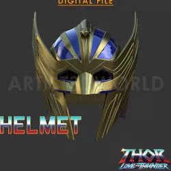Thor Helmet From Thor Love and Thunder 3D FILE STL