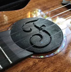 Ukulele Mute SoundHole - Tenor Size