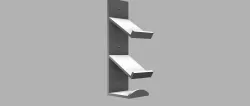 Wall bracket for 2 joysticks and headphones
