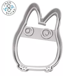 White Totoro - Studio Ghibli - Cookie Cutter - Fondant - Polymer Clay