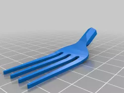1/4" Screwdriver fork adapter