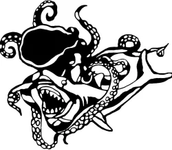 2D Octopus Shark