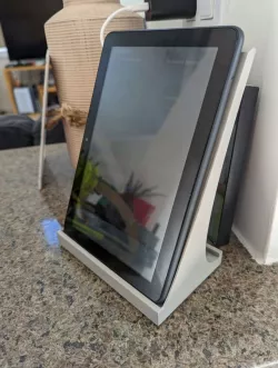 Amazon Fire HD8 Plus 2020 stand with build in wireless charger slot