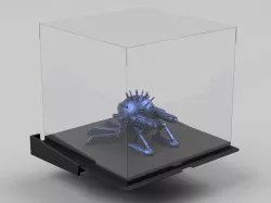 Brackets for Wall Mounted Model Display Case (Cake Box)