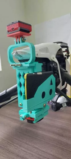 Camera Support Parrot Sequoia and Power Bank for the Drone Dji Inspire 1