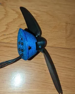 Cheetah glider nose motor mount