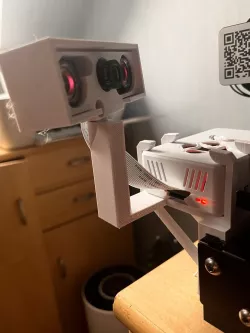 Creality Ender 3 V2 Raspberry Pi Holder via Metal Profile with integraded PiCam Holder for V2. Pi Nightvision Cam