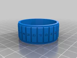 Cryptex 2.0 Alternate Lettering Ring