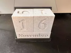Cube Table Calendar